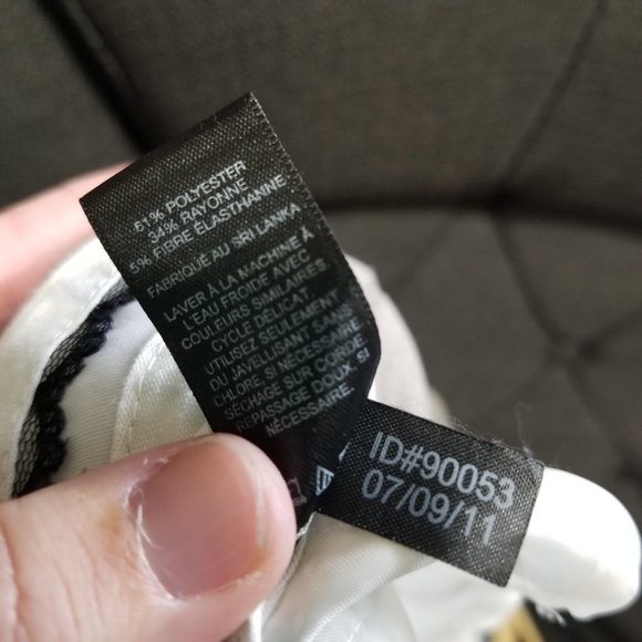 Express pants Tan and white pinstripe Size 6R - Picture 11 of 15